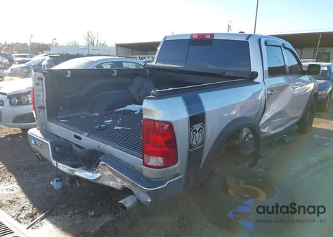 2012 Ram 1500 Slt из США, поврежденный, VIN 1C6RD7LT7CS190535